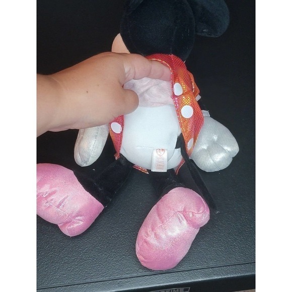 TY Minnie Mouse Plush With Iradecent Dress - Picture 2 of 3
